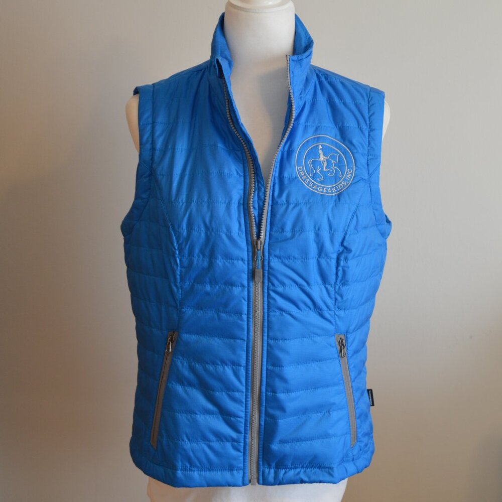 Dressage4Kids Charles River Apparel Vibrant Blue Vest - Size M